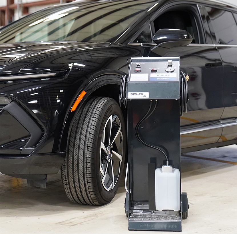 FluidPRO® brake fluid exhange system.